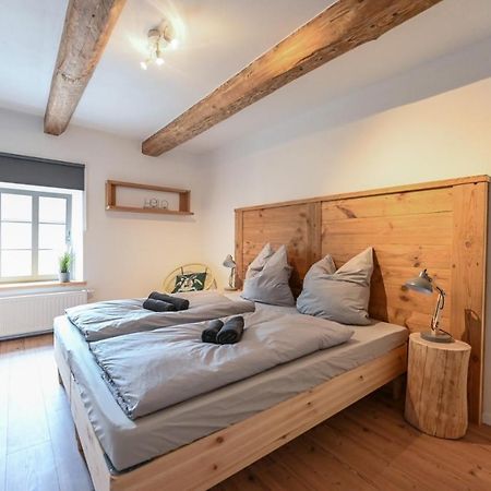Deluxe Apartment mit Terrasse und WALLBOX im FarmHouse Eckartsberg bei Zittau im Zittauer Gebirge Exterior foto