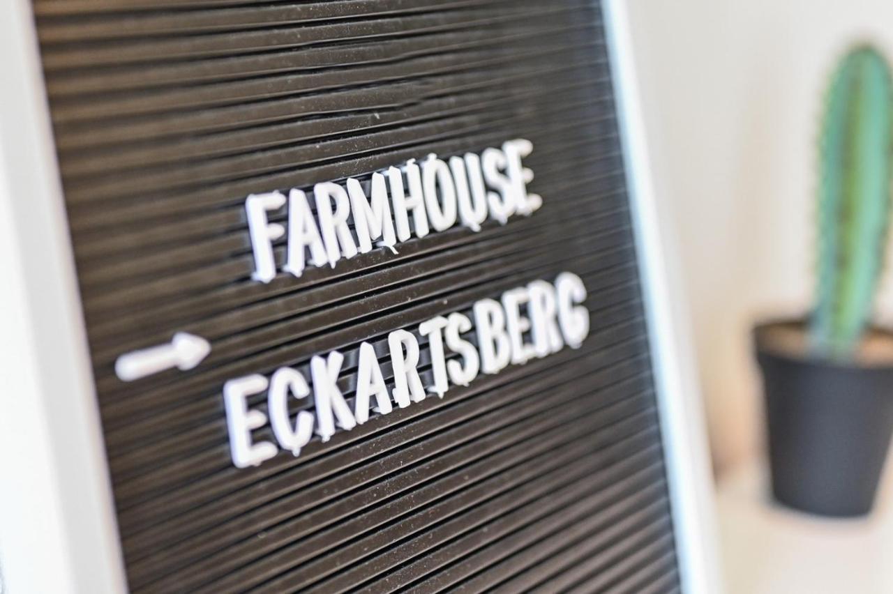 Deluxe Apartment mit Terrasse und WALLBOX im FarmHouse Eckartsberg bei Zittau im Zittauer Gebirge Exterior foto