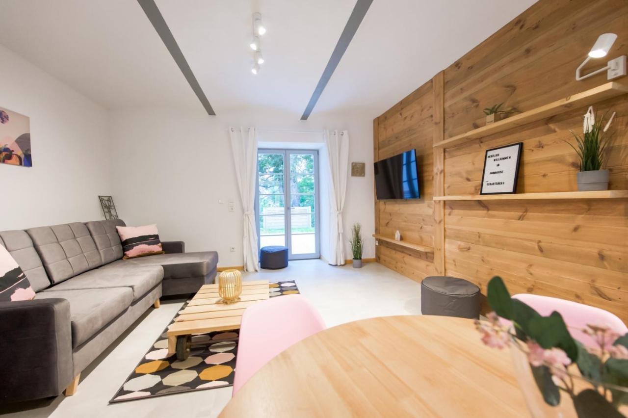 Deluxe Apartment mit Terrasse und WALLBOX im FarmHouse Eckartsberg bei Zittau im Zittauer Gebirge Exterior foto