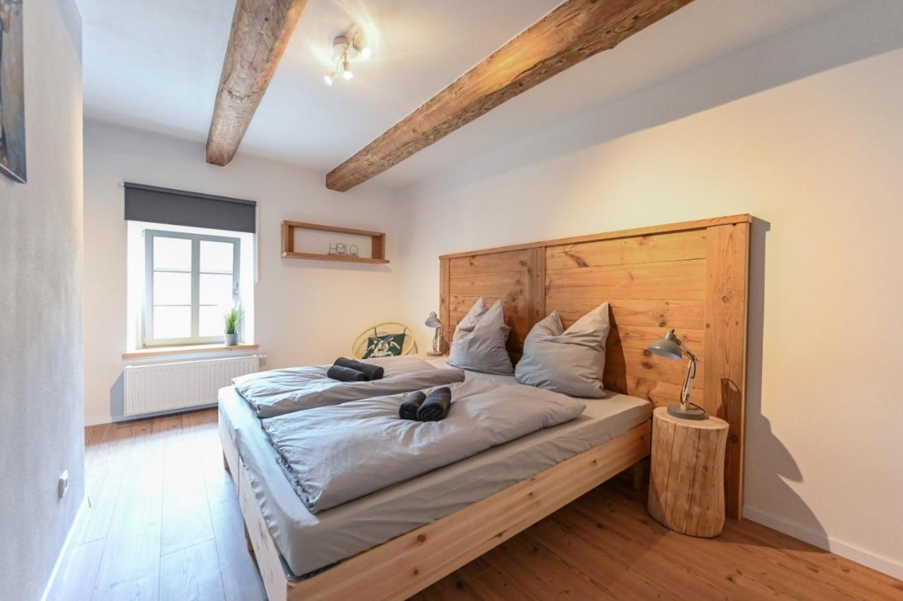 Deluxe Apartment mit Terrasse und WALLBOX im FarmHouse Eckartsberg bei Zittau im Zittauer Gebirge Exterior foto