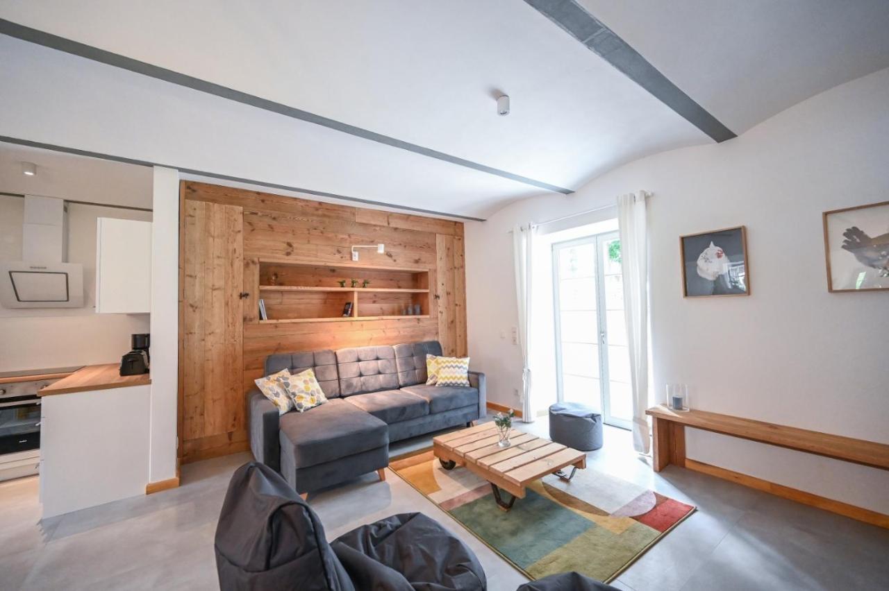 Deluxe Apartment mit Terrasse und WALLBOX im FarmHouse Eckartsberg bei Zittau im Zittauer Gebirge Exterior foto