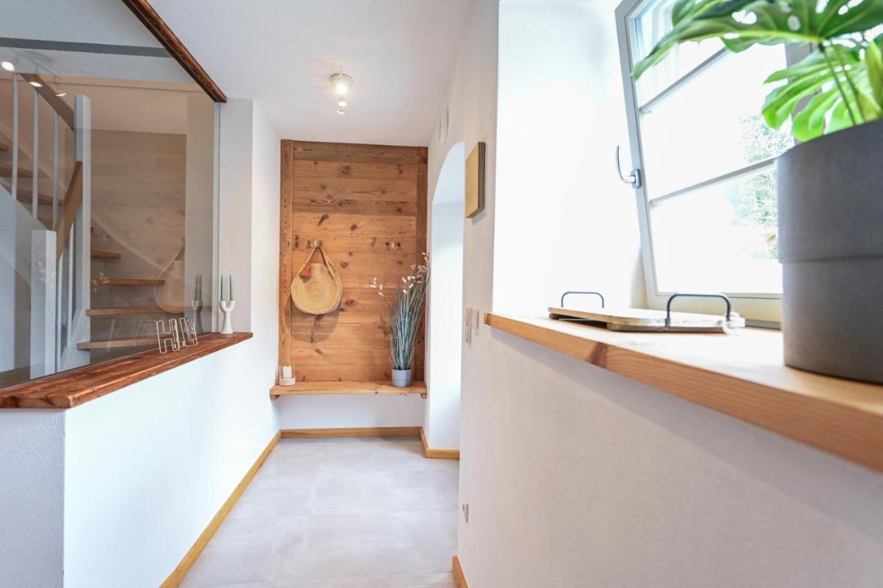 Deluxe Apartment mit Terrasse und WALLBOX im FarmHouse Eckartsberg bei Zittau im Zittauer Gebirge Exterior foto
