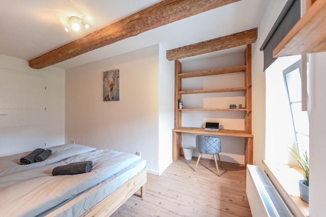Deluxe Apartment mit Terrasse und WALLBOX im FarmHouse Eckartsberg bei Zittau im Zittauer Gebirge Exterior foto